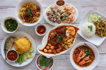 Thai Soup Dishes Mixed Dishes 