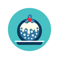 Christmas Pudding Card