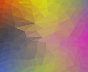 Fototapeta premium polygonal geometric colorful background, mosaic gradient design for art work