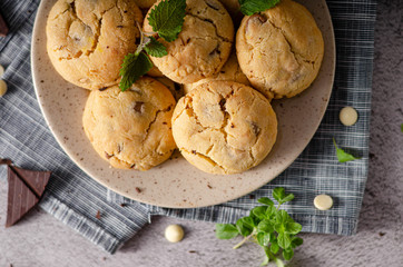 Homemade delish chocolate cookies