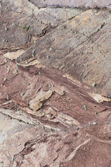 granite stone wall, rock face as background, mountain for rock climbers
