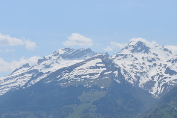 Bergpanorama Schweiz
