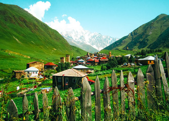 ushguli. svaneti. travel in georgia