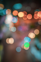 another portrait of an abstract bokeh light background