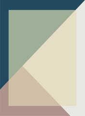 Soft colored background. 