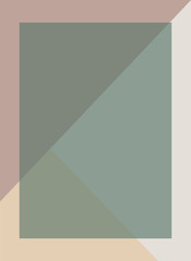 Soft colored background. 
