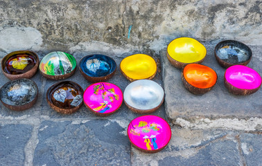 Handmade Colorful souvenir at Hoi An old town, Vietnam
