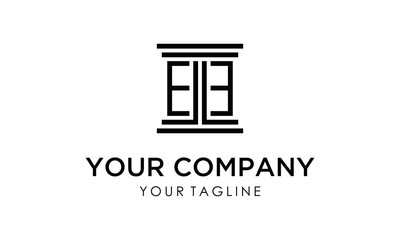 initial B law firm logo