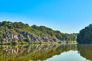 Obraz premium La Rance Estuary, Brittany, France