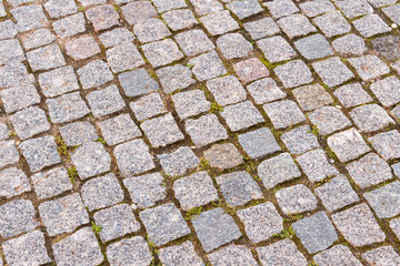 Abstract street paving stones as a background
