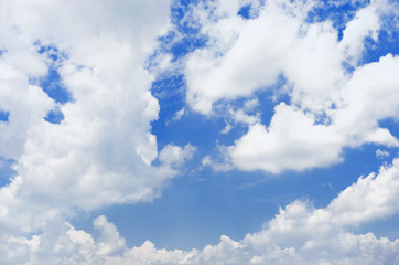 beautiful cloud and blue sky background.