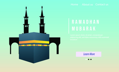 template of makkah special ramadan