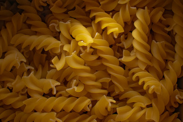 Full Frame of Pasta close-up