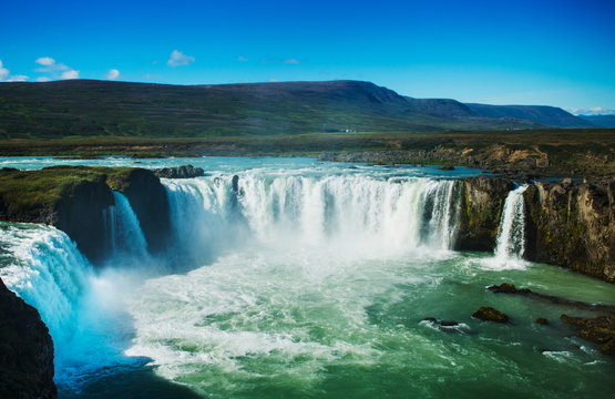 Dettifoss waterfall, Golden circle, Iceland, Scandinavia, Europe