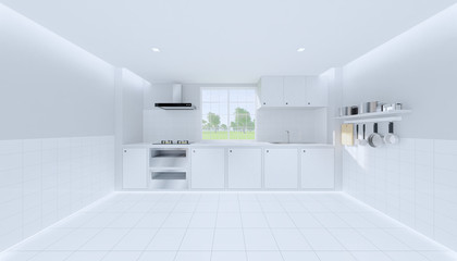 3d kitchen room