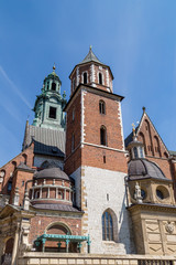 Fototapeta na wymiar Detail of monument in Krakow, Poland