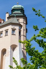 Detail of monument in Krakow, Poland