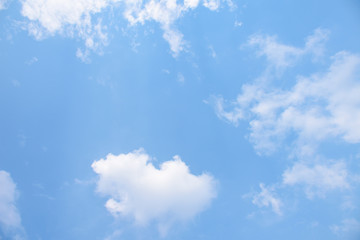 Blue sky and clouds background