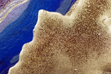 acrylic texture canvas paint color gold rust glitter green bright artwork drawing carnival
