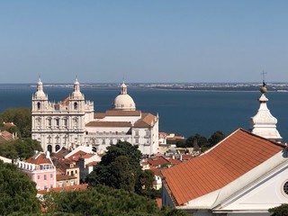 Obraz premium Ausblick über Lissabon