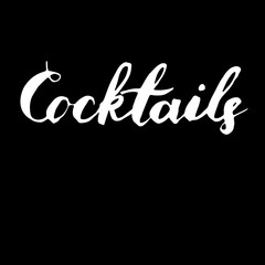 Handwritten vector word 