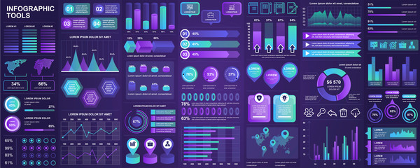 Bundle infographic UI, UX, KIT elements with charts, diagrams, workflow, flowchart, timeline, online statistics, marketing icons elements design template. Vector info graphics and infographics set.