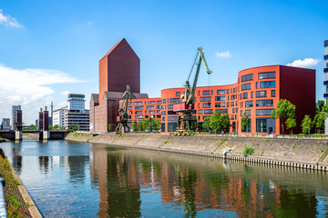 Binnenhafen, Duisburg, Deutschland 