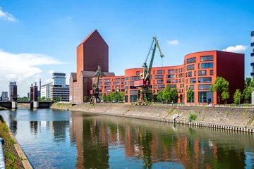Deurstickers Binnenhafen, Duisburg, Deutschland  © Sina Ettmer