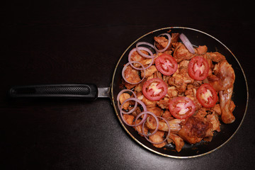 Chicken sixty five, a spicy fried chicken dish in India, Singapore and Sri Lanka.