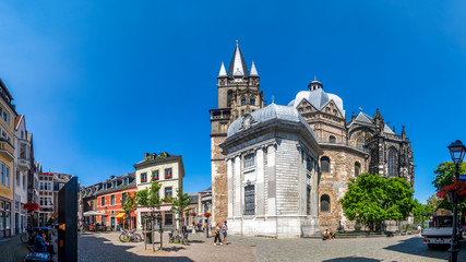 Obraz premium Dom, Aachen, Deutschland 