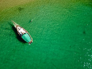 barco en Angra dos reis, rio de janeiro , brasil 