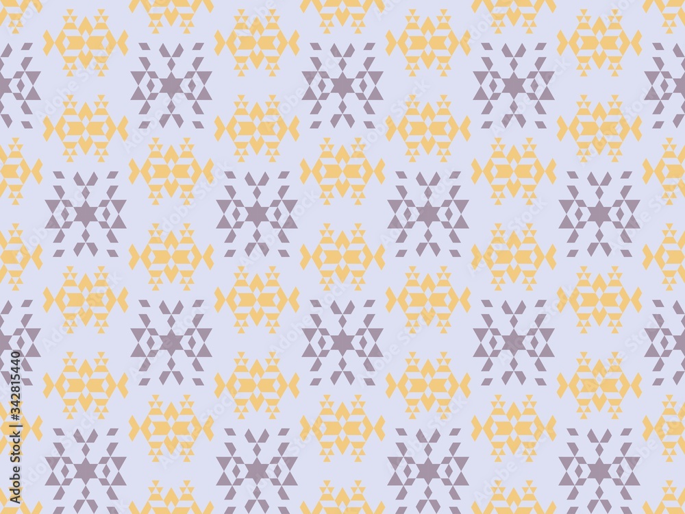 Poster spring. colors. mosaic. openwork. pattern without seams