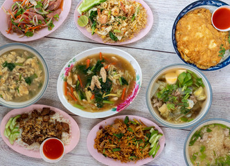 Thai Food Mixed Dishes 
