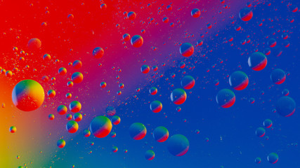 Fototapeta premium Immagine fotografica astratta e molto colorata