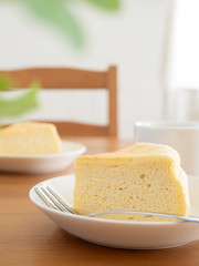 スフレチーズケーキ