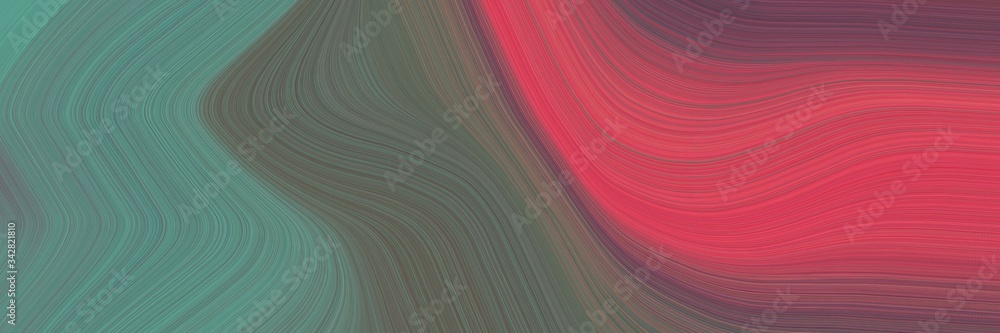Poster abstract artistic banner design with dim gray, moderate red and dark moderate pink colors. fluid cur