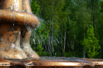 fountain in the park