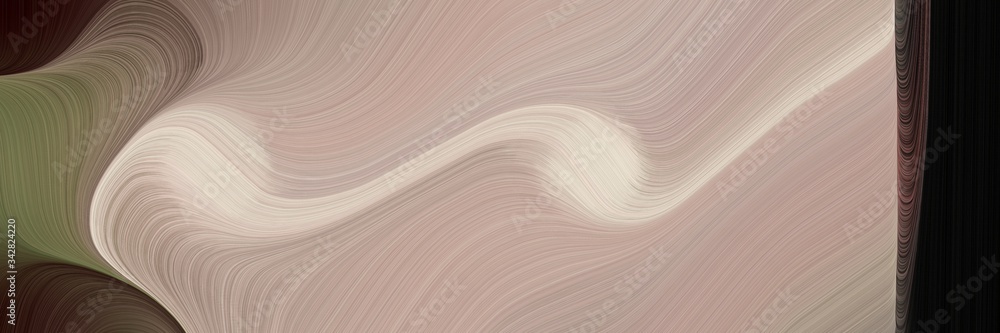 Aufkleber abstract artistic designed horizontal header with dark gray, very dark pink and pastel brown colors.