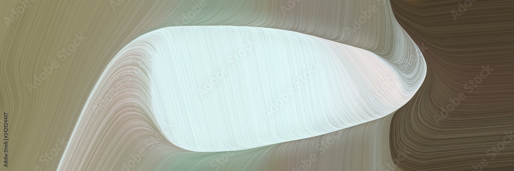 Aufkleber abstract decorative horizontal header with gray gray, lavender and old mauve colors. fluid curved lines with dynamic flowing waves and curves