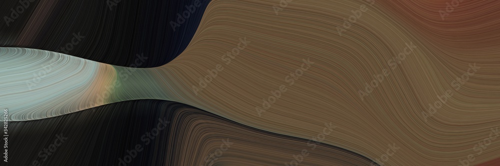 Poster abstract surreal header with old mauve, very dark pink and dark gray colors. fluid curved lines with dynamic flowing waves and curves