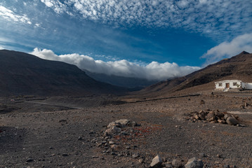 Morro Jable town on the island of Fuerteventura in the Canaries