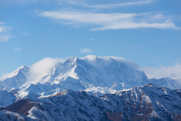 The Monte Rosa Massif, Italy
