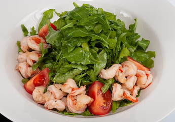 shrimp vegetable salad