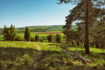 Obraz premium Blick in die Eifel
