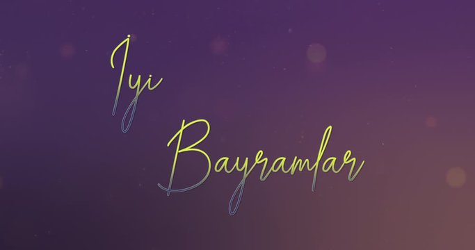 Happy Holidays - Turksih Version: "İyi Bayramlar"
