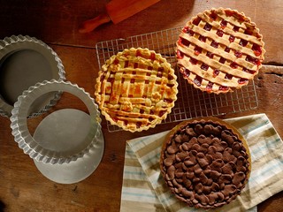 Tortas frutas vermelhas, Chocolate e damasco