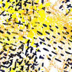 Ink Stains Seamless Pattern. Fashion Concept. 