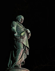 statue of Adalbert Lanna in Ceske Budejovice