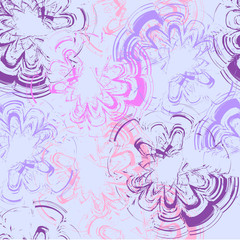 a bright seamless pattern of watercolor brushstrokes for backgrounds and fabrics