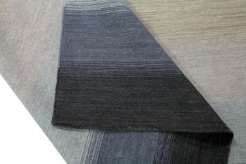 Old and modern Persian Colourful Arabesque and handmade carpet, rug gelim, and Gabbeh with the pattern.